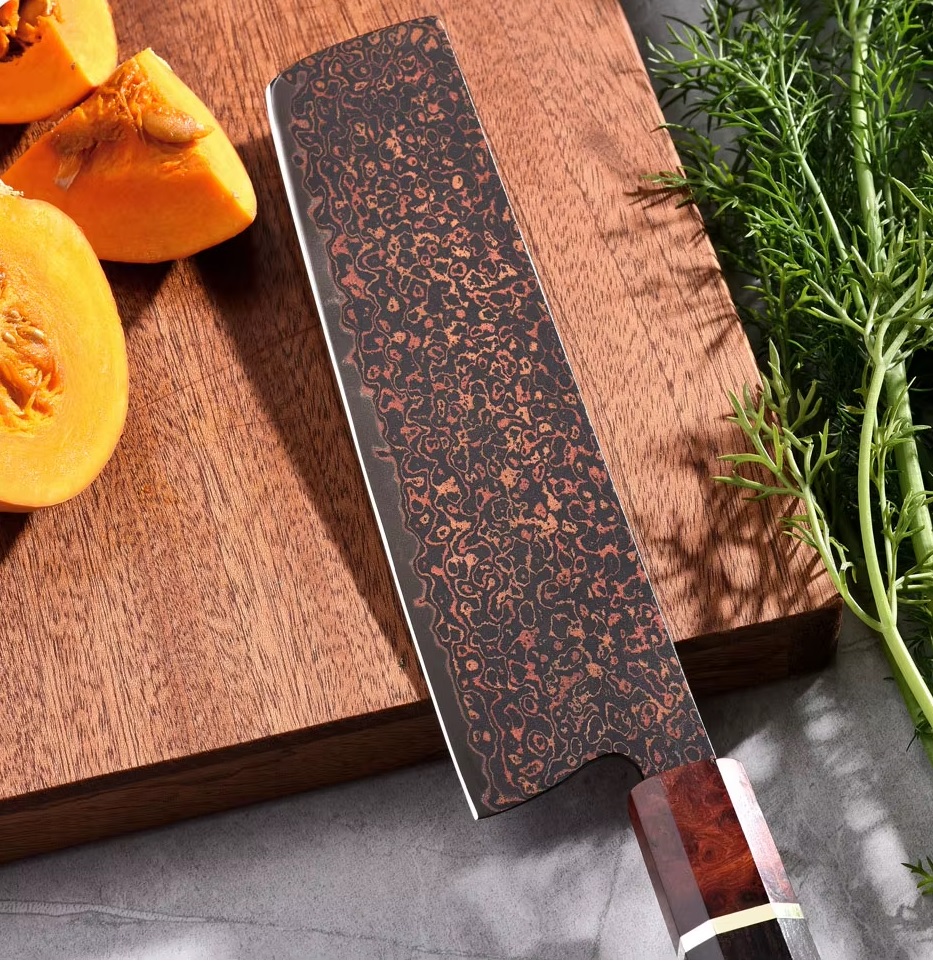 Damaškový kompozit Cu Copper Nakiri  07